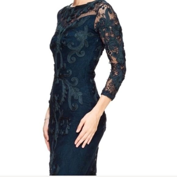 PHASE EIGHT Womens Form Fitted Lace Cutout Cocktail Dress 8/10 - Picture 2 of 9
